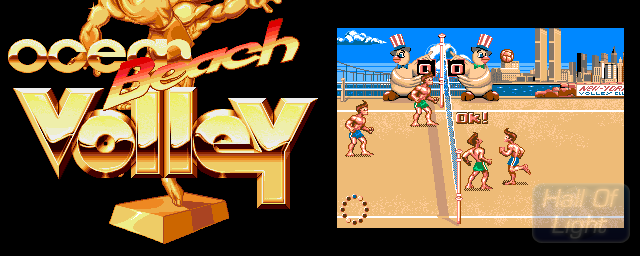 Beach Volley - Double Barrel Screenshot