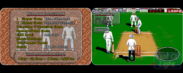 Brian Lara's Cricket 96 - Double Barrel Screenshot