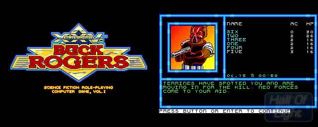 Buck Rogers XXVc: Countdown To Doomsday - Double Barrel Screenshot