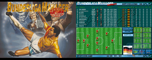 Bundesliga Manager Hattrick - Double Barrel Screenshot