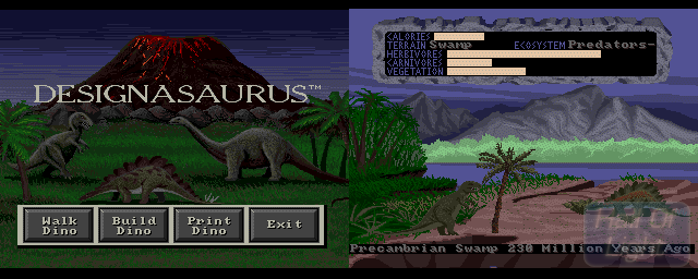 Designasaurus - Double Barrel Screenshot