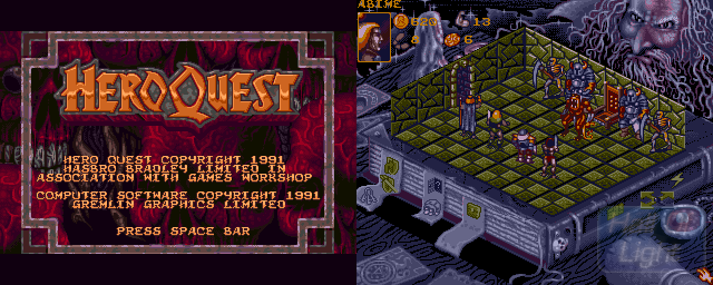 HeroQuest: Return Of The Witch Lord - Double Barrel Screenshot