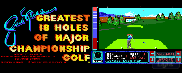 Jack Nicklaus Greatest 18 Holes Of Major Championship Golf - Double Barrel Screenshot