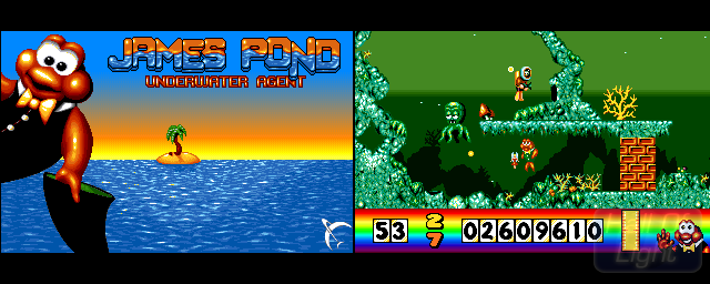 James Pond: Underwater Agent - Double Barrel Screenshot