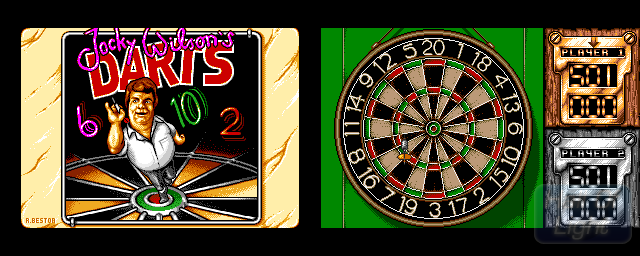 Jocky Wilson's Darts Challenge - Double Barrel Screenshot