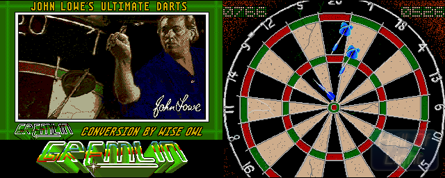 John Lowe's Ultimate Darts - Double Barrel Screenshot