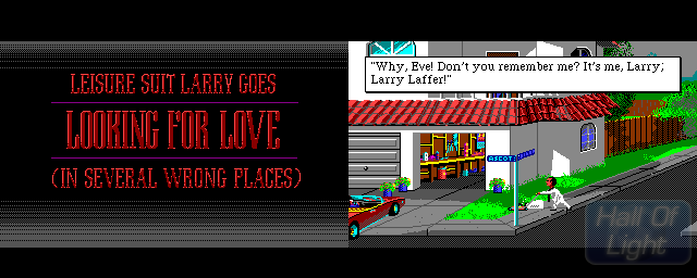 Leisure Suit Larry Goes Looking For Love (In Several Wrong Places) - Double Barrel Screenshot