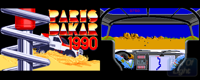 Paris Dakar 1990 - Double Barrel Screenshot