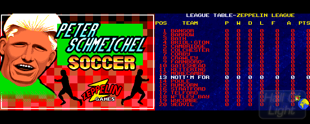 Peter Schmeichel Soccer - Double Barrel Screenshot