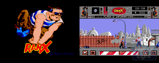 Ranx: The Video Game - Double Barrel Screenshot