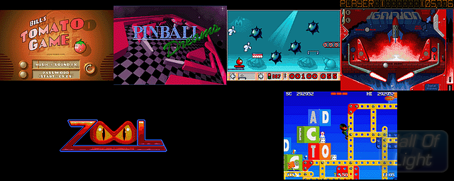 Brashs Super Games Pack (Zool / Pinball Dreams / Bill's Tomato Game) - Double Barrel Screenshot