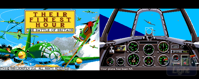Their Finest Hour: The Battle Of Britain - Double Barrel Screenshot