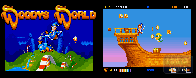 Woodys World - Double Barrel Screenshot