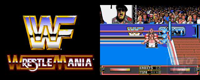 WWF WrestleMania - Double Barrel Screenshot