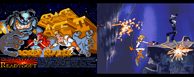 Space Ace II: Borf's Revenge - Double Barrel Screenshot