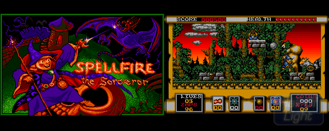 Spellfire The Sorceror - Double Barrel Screenshot