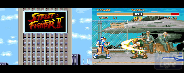 Street Fighter II: The World Warrior - Double Barrel Screenshot