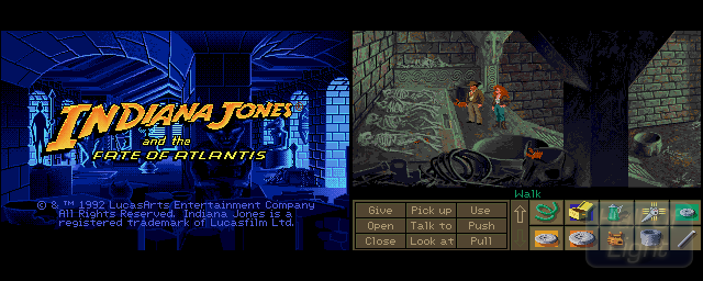 Indiana Jones And The Fate Of Atlantis: The Graphic Adventure - Double Barrel Screenshot