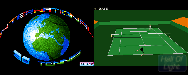 International 3D Tennis - Double Barrel Screenshot
