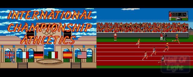 International Championship Athletics - Double Barrel Screenshot