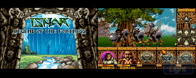 Ishar: Legend Of The Fortress - Double Barrel Screenshot