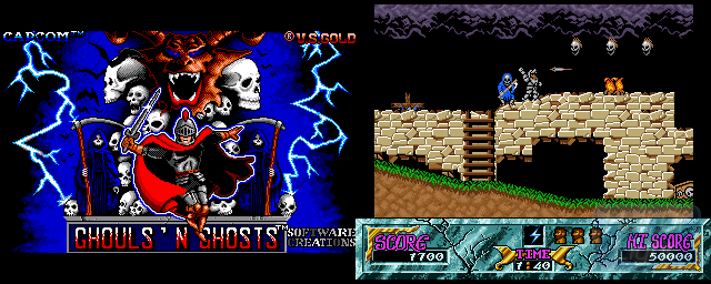 Ghouls 'N' Ghosts - Double Barrel Screenshot