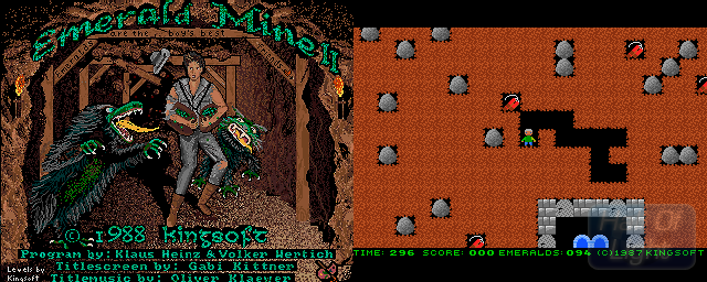 Emerald Mine II - Double Barrel Screenshot