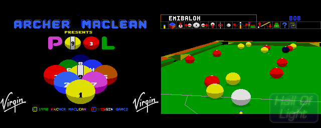 Pool (Virgin) - Double Barrel Screenshot