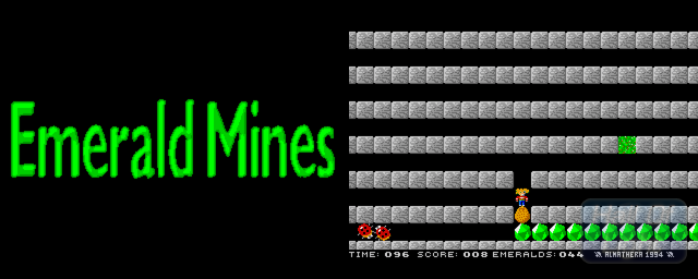 Emerald Mines - Double Barrel Screenshot