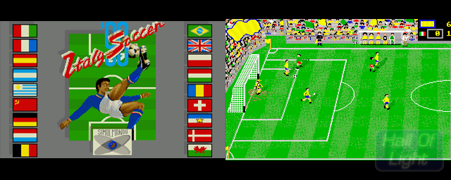 Italy '90 Soccer - Double Barrel Screenshot