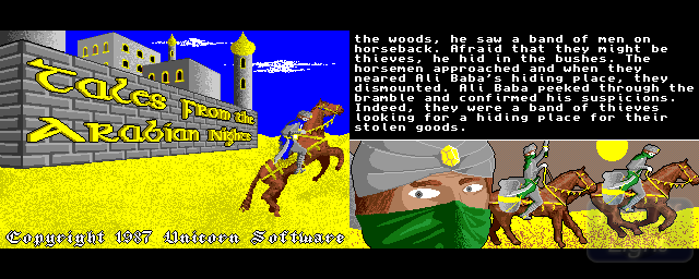 Tales From The Arabian Nights - Double Barrel Screenshot