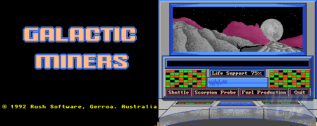 Galactic Miners - Double Barrel Screenshot