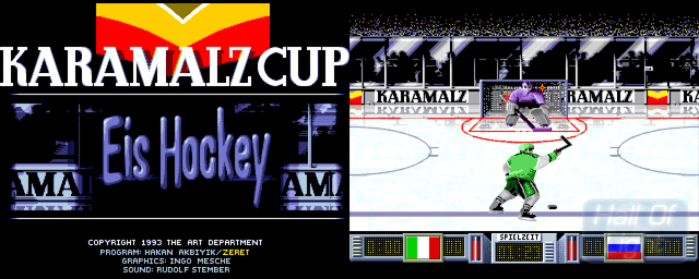 Karamalz Cup: Eis Hockey - Double Barrel Screenshot
