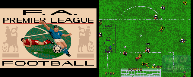 F.A. Premier League Football [Prerelease name] - Double Barrel Screenshot