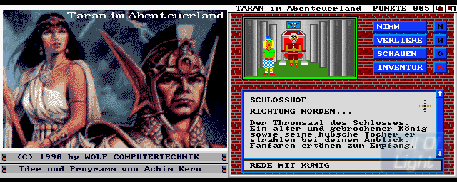 Taran Im Abenteuerland - Double Barrel Screenshot