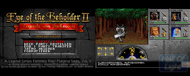 Eye Of The Beholder II: Legende Von Darkmoon - Double Barrel Screenshot