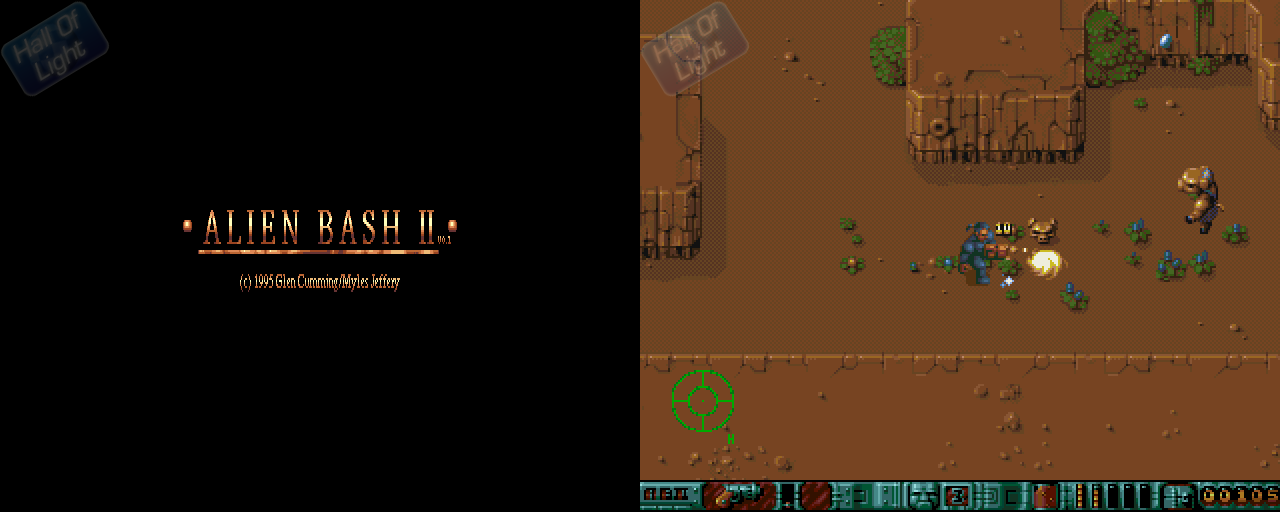 Alien Bash II - Double Barrel Screenshot