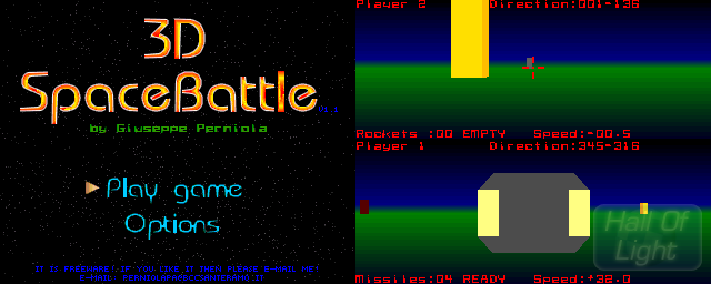 3D Space Battle - Double Barrel Screenshot