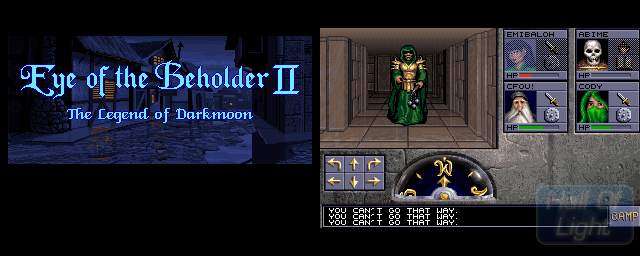 Eye Of The Beholder II: The Legend Of Darkmoon - Double Barrel Screenshot