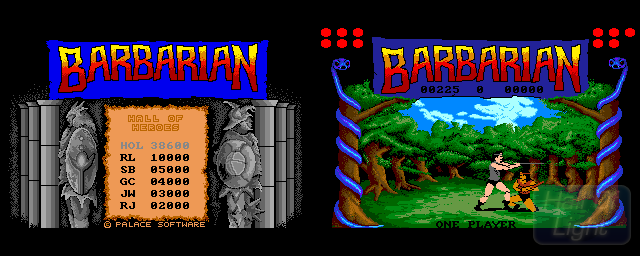 Barbarian: The Ultimate Warrior - Double Barrel Screenshot