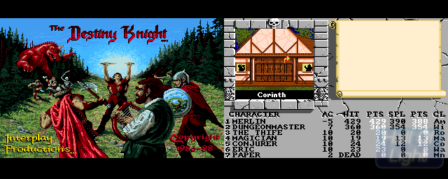 Bard's Tale II, The: The Destiny Knight - Double Barrel Screenshot