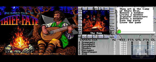 Bard's Tale III, The: Thief Of Fate - Double Barrel Screenshot