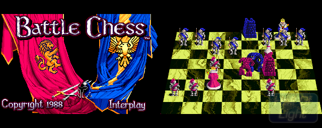 Battle Chess - Double Barrel Screenshot