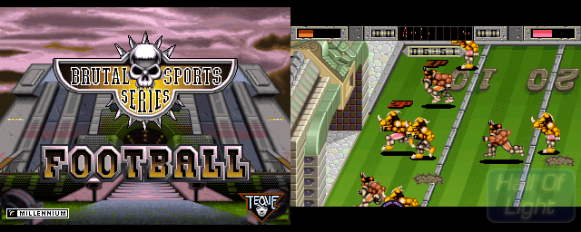Brutal Sports Series: Football - Double Barrel Screenshot