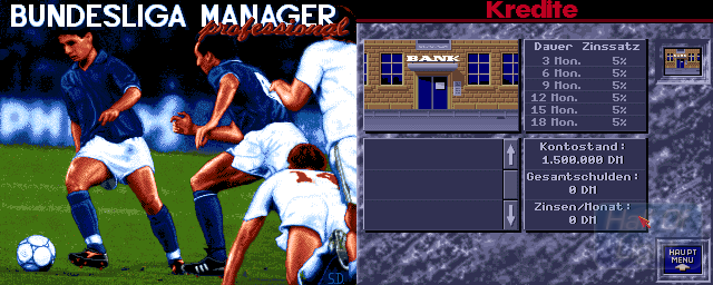 Bundesliga Manager Professional - Double Barrel Screenshot