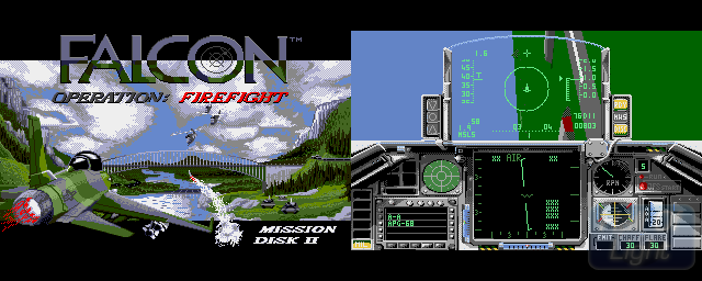 Falcon Mission Disk Volume II: Operation Firefight - Double Barrel Screenshot