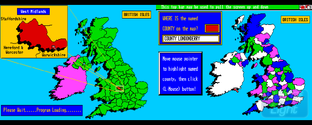 What Is It? Where Is It? Vol. 1: Counties Of The British Isles - Double Barrel Screenshot