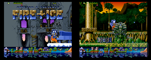 Fire & Ice: The Daring Adventures Of Cool Coyote - Double Barrel Screenshot