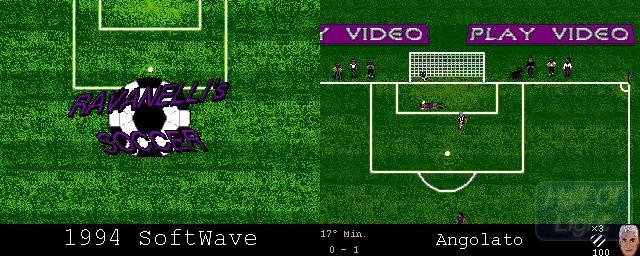 Ravanelli's Soccer - Double Barrel Screenshot