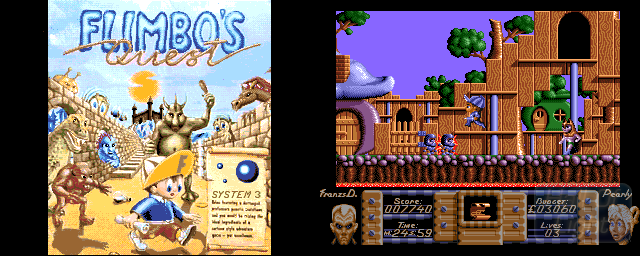 Flimbo's Quest - Double Barrel Screenshot
